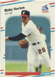 1988 Fleer Update Baseball Cards       017      Ricky Horton